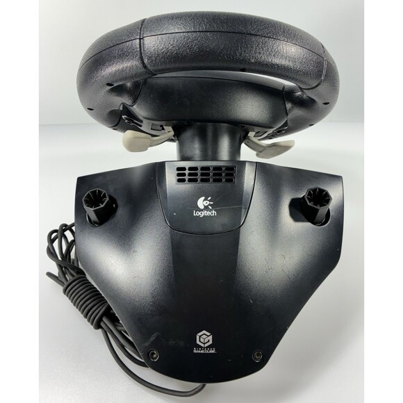 Logitech Speed Force Nintendo GameCube Wired Racing Wheel Only E-X4A10 Tested - Picture 7 of 11